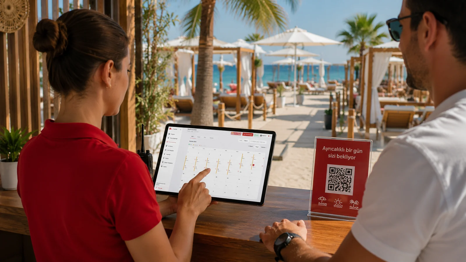 Gestion de la location d'espaces et de tables